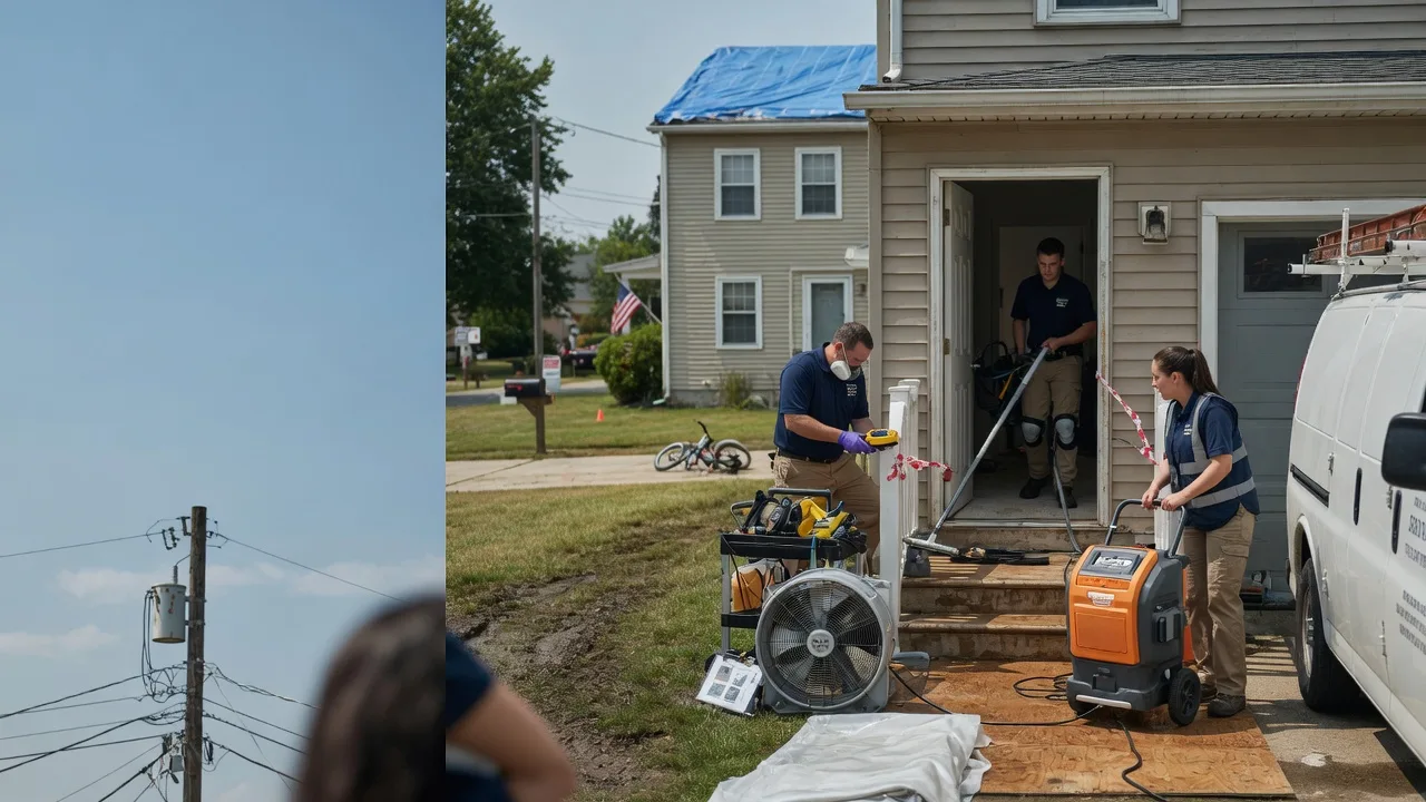 Water Damage Repair in Clam Lake, WI near me